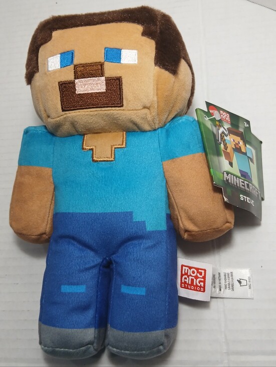 Minecraft Other - Minecraft Mojang 8" Plush Doll NWT Steve